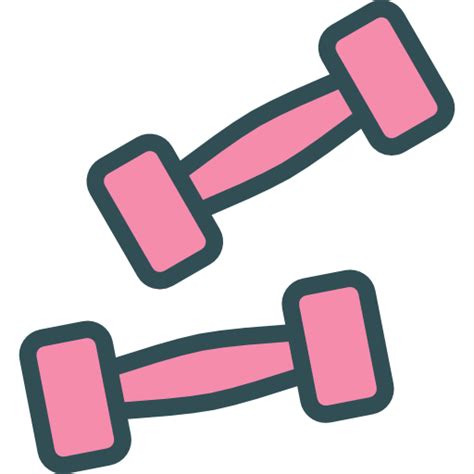 Dumbbell free vector icons designed by Swifticons | Fitness icon ...