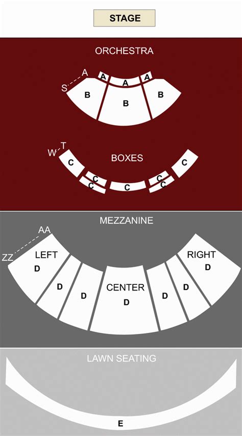 Hollywood Casino Amphitheatre, Maryland Heights, MO - Seating Chart ...