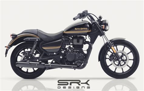 Royal Enfield Meteor 350 Based Cruiser (KX350) Rendered