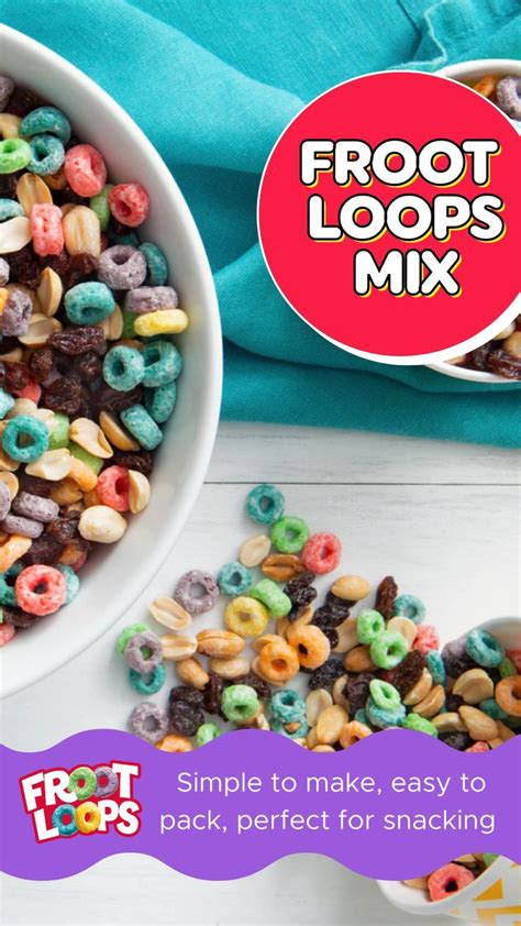 Froot Loops® Mix | Recipe in 2021 | Snacks, Snack mix, Recipes