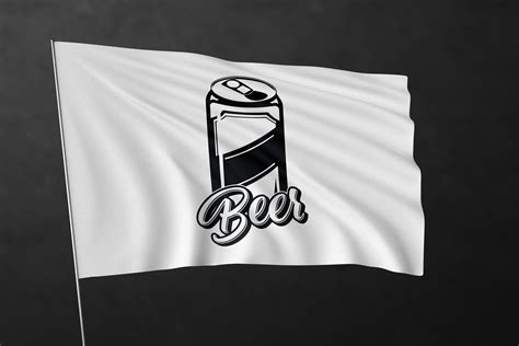 Logo Black and White - Beer Graphic by djanistudio · Creative Fabrica