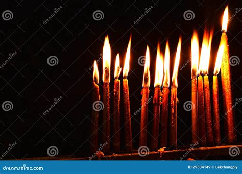 Prayer candle stock image. Image of offering, prayer - 29534149