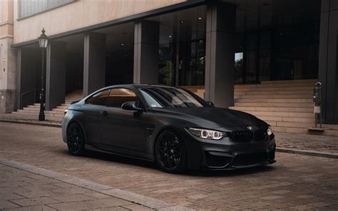 Bmw M4 Black 4k