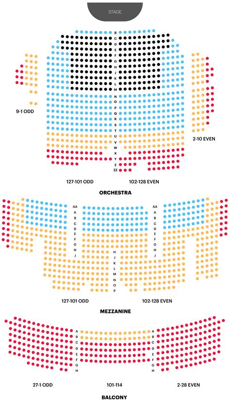 Palace Theatre Seating Chart – Best Seats, Real-Time Pricing, Tips ...