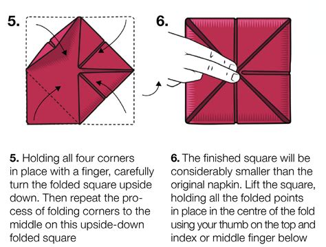 How to fold a napkin rose at Christmas: A step-by-step guide - Country Life