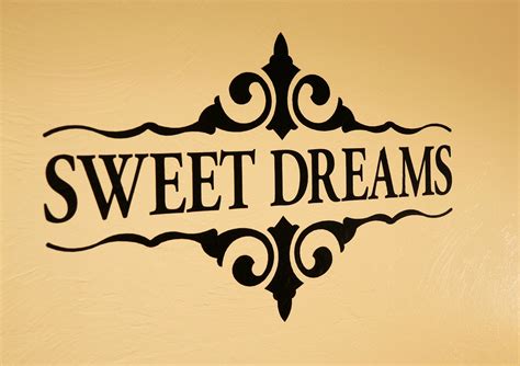 Sweet Dreams Wall Decal