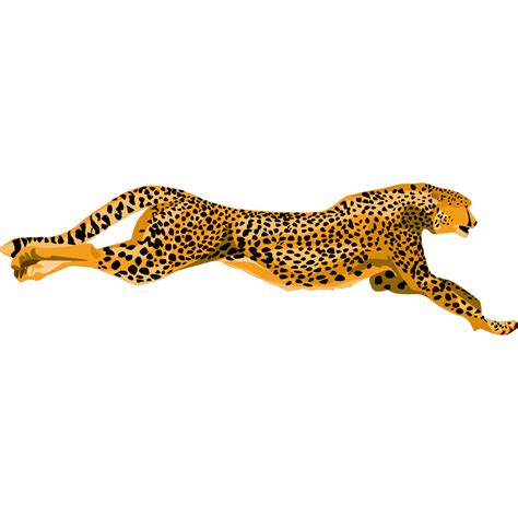 Running Cheetah PNG, SVG Clip art for Web - Download Clip Art, PNG Icon ...