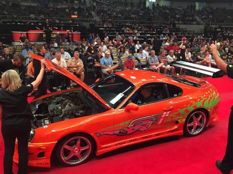 Paul Walker’s Fast and Furious Toyota Supra Sells for $185,000 at ...