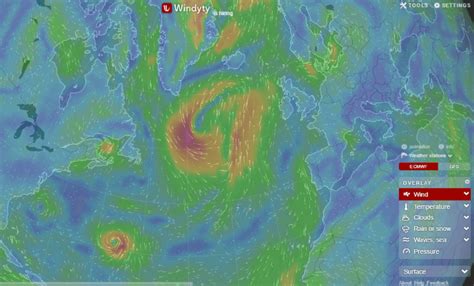 Windyty (Windy.com): Stunning Interactive World Wind & Weather Map ...