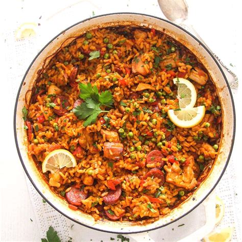 Easy Chicken and Chorizo Paella Recipe