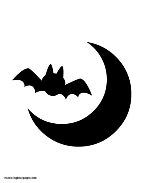 Bat Pumpkin Stencil