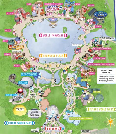 Disney Releases EPCOT Festival of the Holidays Guidemap, Ratatouille ...