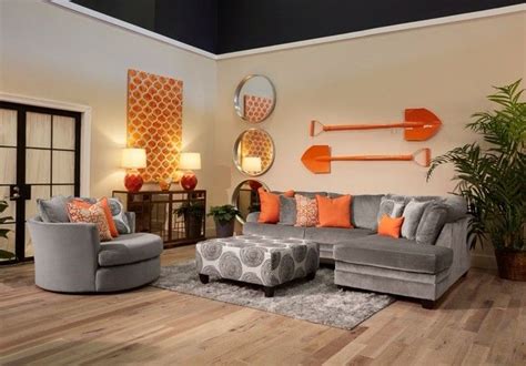 Burnt Orange Living Room Decor – Leadersrooms