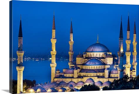 Turkey, Istanbul, Bosphorus, Blue Mosque, Sultan Ahmed Mosque, The ...