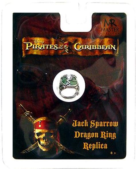 Pirates of the Caribbean Jack Sparrow Dragon Ring Master Replicas - ToyWiz