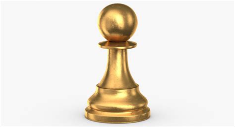 Chess piece 02 pawn 3D - TurboSquid 1598584