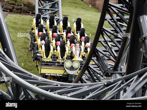 Alton Towers ride - the 'Smiler'. 13.05.13 Stock Photo: 63918430 - Alamy