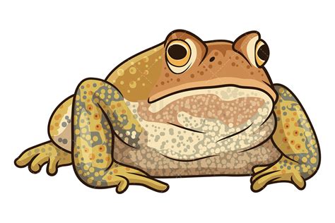 Cartoon True Toad Vector Graphic - FriendlyStock