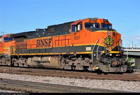 BNSF GE Dash 9-44CW # 1027 at Denver, Colorado | Railroad photography ...