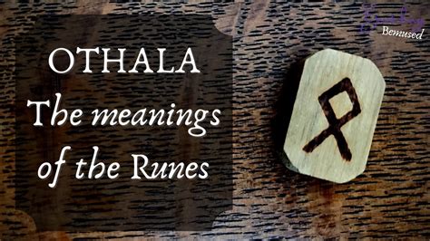 Othala - The Meanings of the Runes - Odal - YouTube