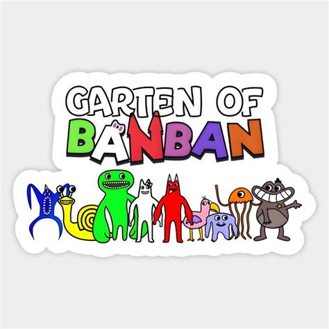 Garten Of Banban Sticker in 2023 | Custom stickers, Logo garden ...