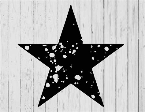 Distressed Star Svg Ai Png Dxf - Etsy