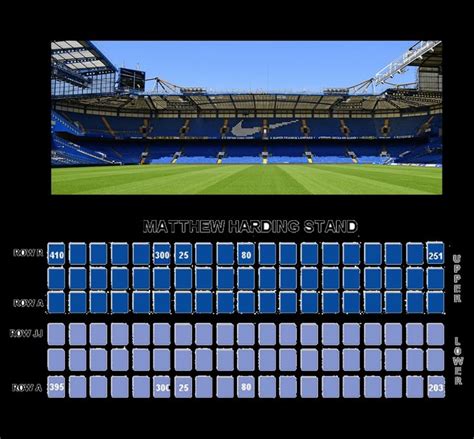 The Most Awesome chelsea seating plan | Chelsea stadium, Seating plan ...