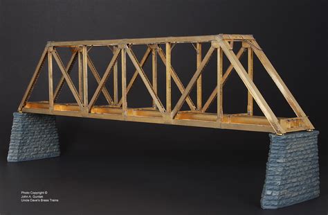 BRASS 1016-3 WARREN 165ft THROUGH TRUSS BRIDGE 1-TRACK F/P GRAY NEW | eBay