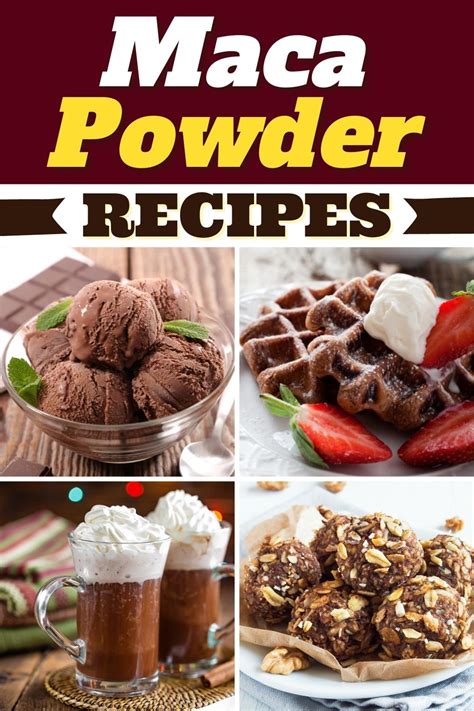 15 Easy Maca Powder Recipes You'll Want to Try - Insanely Good