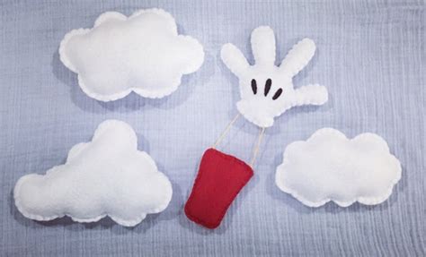 Mickey Mouse Clubhouse themed hot air balloon and clouds by Southern ...