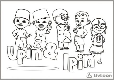 Upin Ipin Colouring Pages in 2021 | Mermaid coloring pages, Disney ...