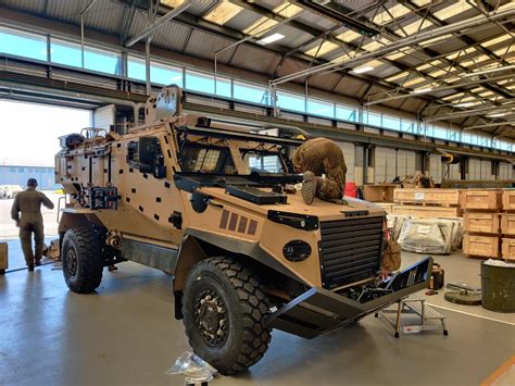 British Army upgrades its Foxhound armoured vehicles