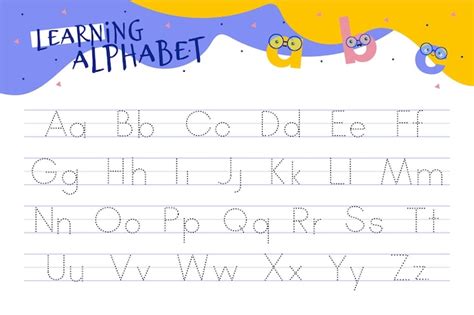 Alphabet Tracing Images - Free Download on Freepik