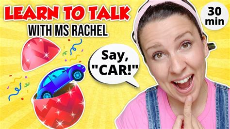 Learning with Ms Rachel | Learn Words and Colors for Toddlers ...