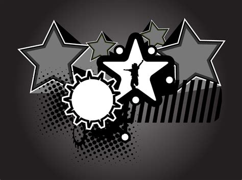 Cool Star Design Vector Art & Graphics | freevector.com