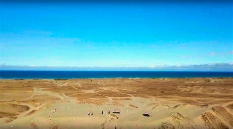 VIDEO: Sand Dunes in the Philippines Aerial View