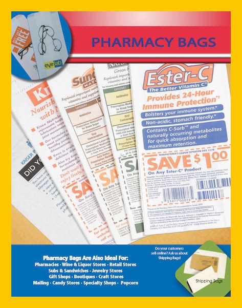 Paper Pharmacy Bags Drug Rx — Big Valley Packaging Corporation