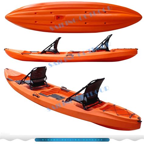 Sailing Outdoor Double Tandem Kayak Fishing,2 Person Fishing Kayak With ...