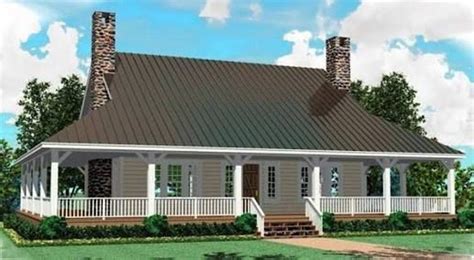 Stunning Farmhouse House Plans Ideas With Wrap Around Porch 02 | Porch ...