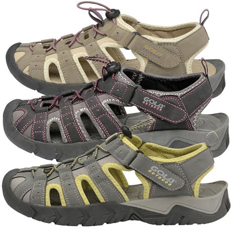 Womens Trekking Sandals Gola Outdoor New Ladies Closed Toe Hiking ...