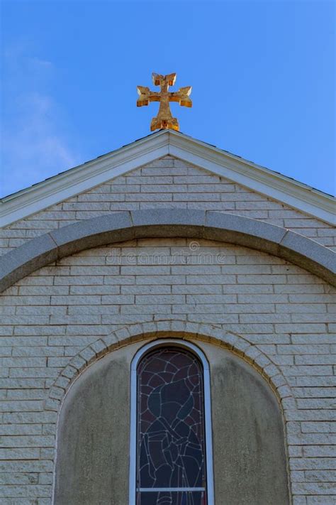 Apostolic Armenian Church Cross Sky Stock Image - Image of exterior ...