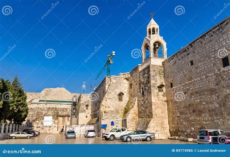 Church of the Nativity in Bethlehem, Palestine Stock Photo - Image of ...