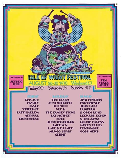 The Isle Of Wight Festival - August 1970 | This Day In Music