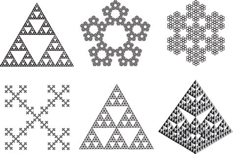 Examples of nested fractals. | Download Scientific Diagram