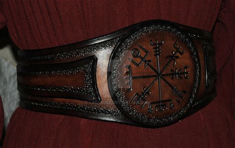 leather belt viking by Lagueuse on DeviantArt