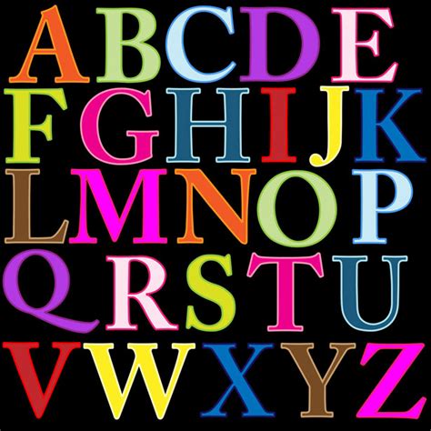 Alphabet Letters Clip-art Free Stock Photo - Public Domain Pictures