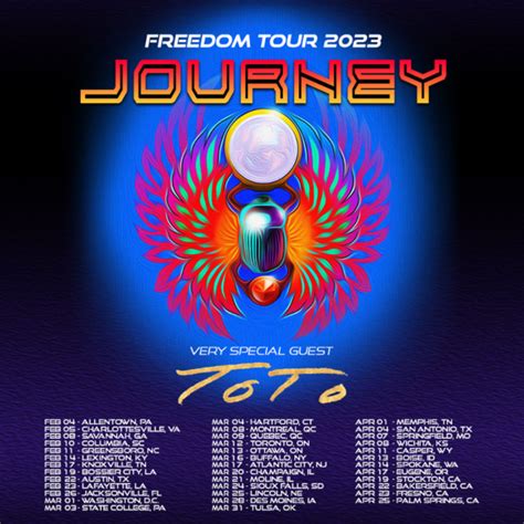 Journey Tour 2024 Dates - Eydie Jaquith