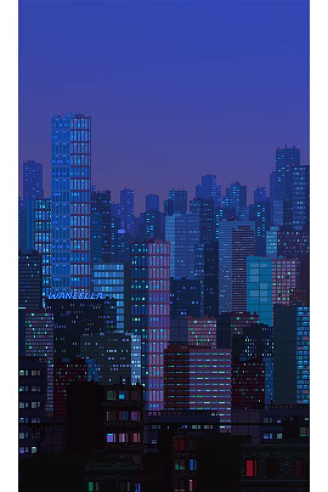 コレクション pixel art rainy city gif 415101-Pixel art rainy city gif