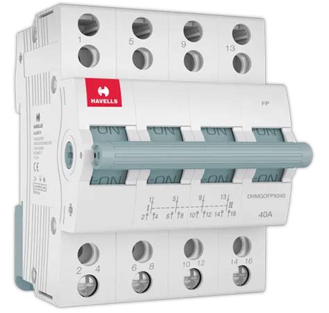 Havells MCB - Havells Miniature Circuit Breaker Latest Price, Dealers ...