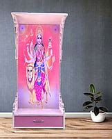 Buy Sherawali Mata Mandir Printed on Acrylic with Storage Space ...